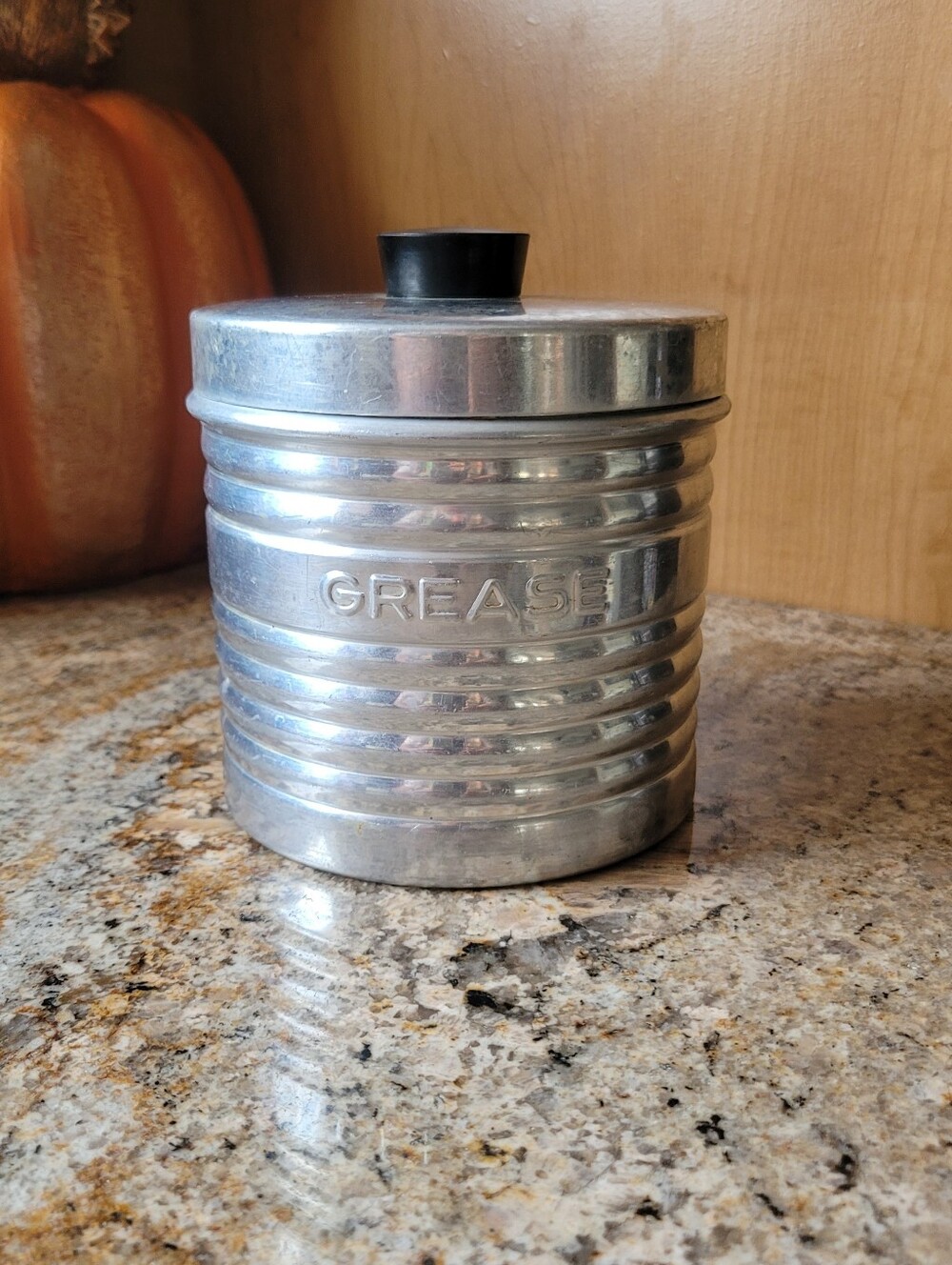 Vintage - Nasco Aluminum Grease Tin
